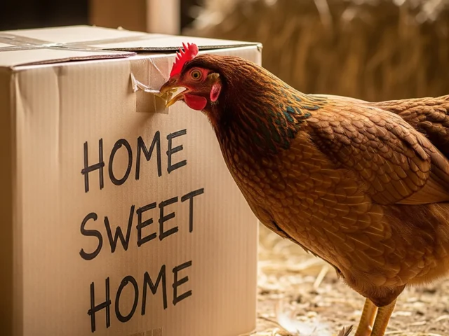 Mudanzas en Torrevieja entre gallinas